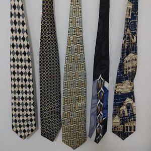 Assorted Silk Ties (Set of 5)